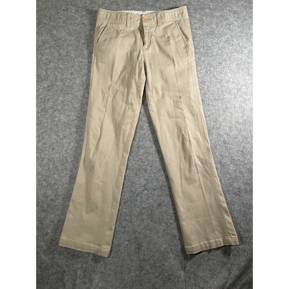 Marc Jacobs Womens Khaki Chino Pants Straight Leg Tan Cotton Blend Size 2